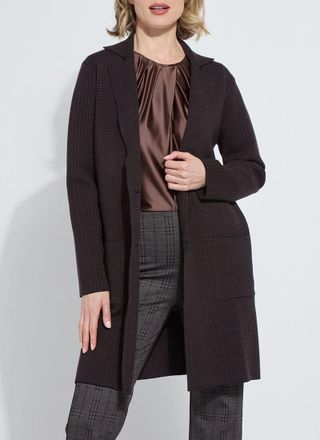 Lyss&eacute; Lina Sweater Car Coat Curvy