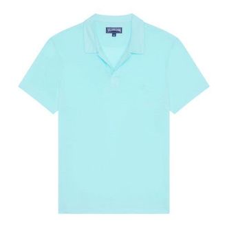 Vilebrequin Linen Jersey Polo Solid in Oxygen at Nordstrom, Size Xx-Large