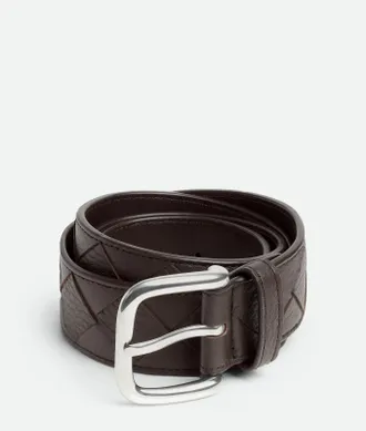 Bottega Veneta Intrecciato Taurillon Belt - Bottega Veneta