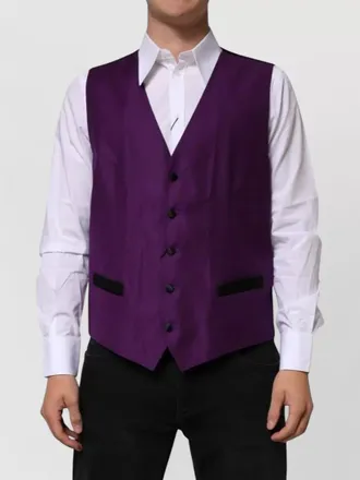 Dolce & Gabbana wool silk waistcoat