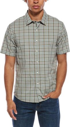 Vince Polson Plaid French Placket Shirt