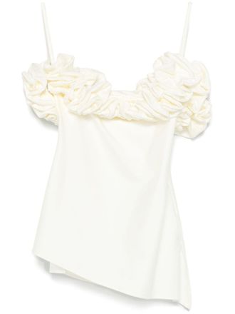 Coperni Asymmetrical White Top