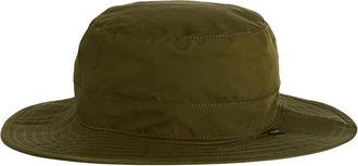 Barbour Longhall Bucket Hat - unisex - Hoeden - Groen - L - Katoen - Accessoires
