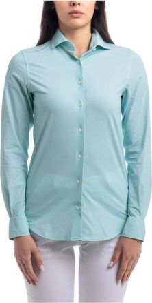 Xacus Shirts - Dames - Overhemden - Groen - S - Overhemden