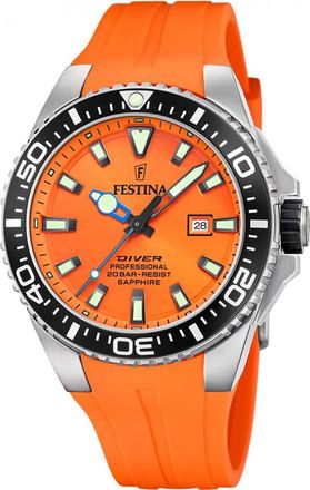 Festina F20664-4 Mens The Originals Watch - Silver - One Size