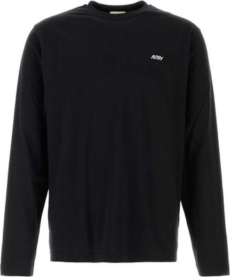 Autry Black Crew Neck T-Shirt