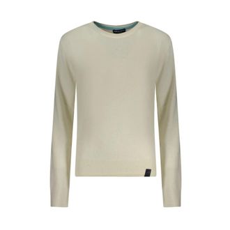 North Sails Ocean Positive Wool Sweater - Dames - Ronde hals truien - Beige - M - Wol - Truien & Vesten