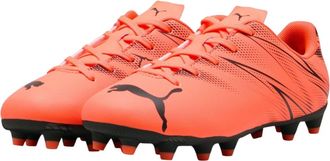 Puma Kinder/Kinder Attacanto FG/AG Voetbalschoenen (Rood)