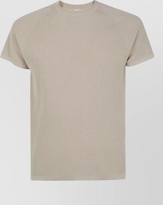 Aspesi crew neck textured short sleeve t shirt