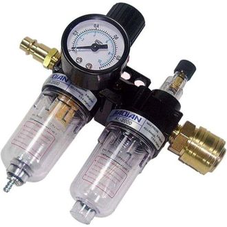 OEM Regolatore Di Pressione Dellaria Da 1/4 - Separatore Olio-acqua - Controllo Preciso A 12 Bar - Per Compressori DAria - Elettricisti E Appassionati Del