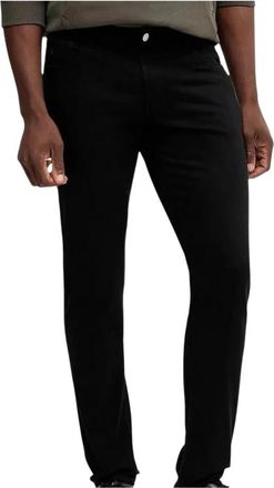 A|X Armani Exchange Slim-fit Broeken - Heren - Slim Fit Broeken - Zwart - W34 - Katoen - Broeken