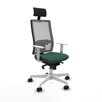 Piqueras y Crespo Piqueras Y Crespo Horna Silla De Oficina Con Brazos Blancos Dise&ntilde;o Moderno