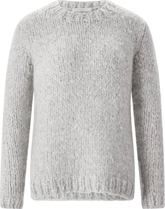 Gabriela Hearst Cashmere Truien - Dames - Cashmere truien - Grijs - M - Kasjmier - Truien & Vesten