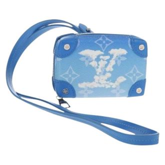 Louis Vuitton Pre-owned Cross Body Bags, female, Blue, Size: ONE SIZE Pre-owned Vintage Monogram Canvas Wallet