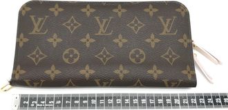 Louis Vuitton Monogram Canvas Zip Around Womens Wallet (Pre-Owned)