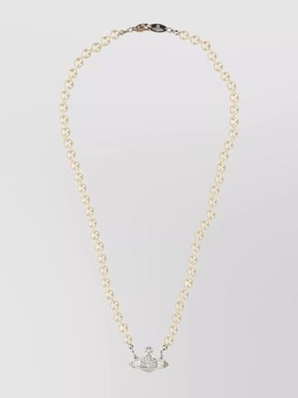 Vivienne Westwood faux pearl crystal-embellished necklace