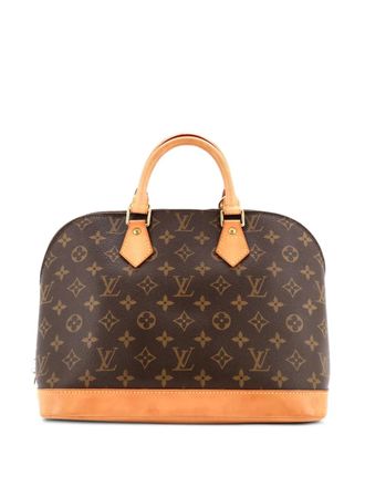 Louis Vuitton Alma Handbag Monogram Canvas PM satchel - Bruin