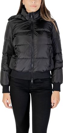 A|X Armani Exchange Womens Puffer Jacket - Black - Size X-Large