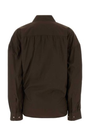 Christophe Lemaire Collar Shirt - Brown
