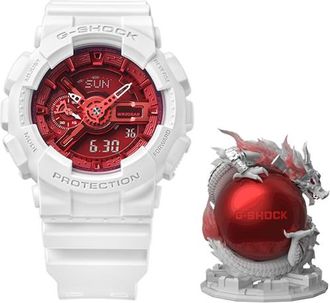 Casio G-Shock Analog-Digital White GA-110DBR-7APFL