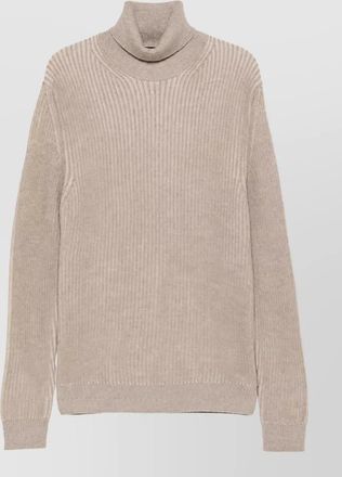 Zanone ribbed wool turtleneck jumper