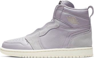 Nike Jordan (WMNS) Air Jordan 1 High Zip Grey Light Ivory Light Purple AQ3742-002