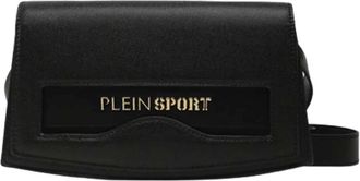 Plein Sport Blake Small Flap Crossbody - Dames - Outdooraccessoires - Zwart - ONE Size - Fitness