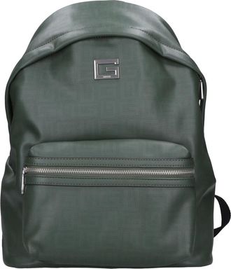 Guess Rugzak - Heren - Rugzakken - Groen - ONE Size - Leer - Tassen