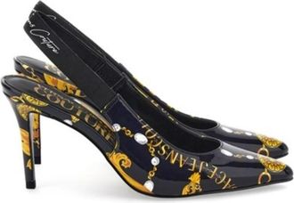 Versace Jeans Couture D&eacute;collet&eacute; - Dames - Pumps - Zwart - 41 EU - Schoenen