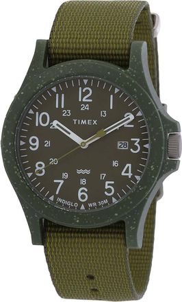 Timex Reclaim Ocea Quartz Green Dial Mens Watch TW2V96000