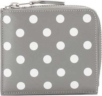 Comme Des Garçons Portamonete a pois - Grigio