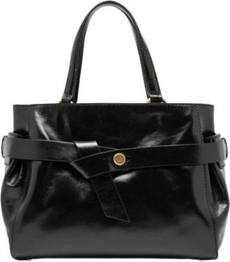 Gianni Chiarini Miranda Tote - Dames - Handtassen - Zwart - ONE Size - Leer - Tassen
