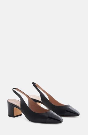 Scarosso Miranda Pumps in Black - Calf at Nordstrom, Size 39.5