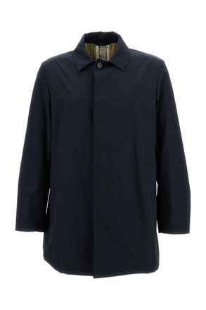 L'Impermeabile Mens Short-Length Coat with Minimalist Design