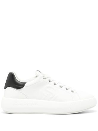 Stuart Weitzman SW Pro leather sneakers - White