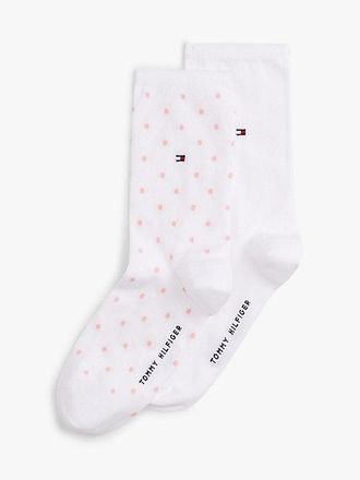 Tommy Hilfiger 2-Pack Classic Flag Embroidery Socks