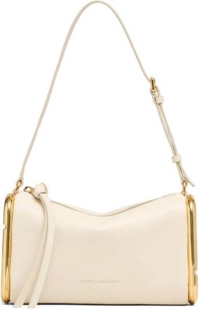 Marc Jacobs Scene Schoudertas - Dames - Schoudertassen - Beige - ONE Size - Leer - Tassen