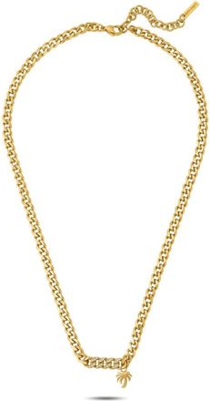 Palm Angels Icona Ketting - Dames - Accessoires - Geel - Maat: ONE Size