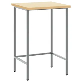 vidaXL Tavolo Angolare Grigio 55 X 55 X 85 Cm Vidaxl