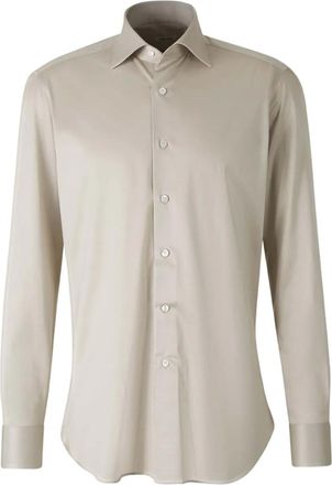 Fray long-sleeve shirt - Neutrals
