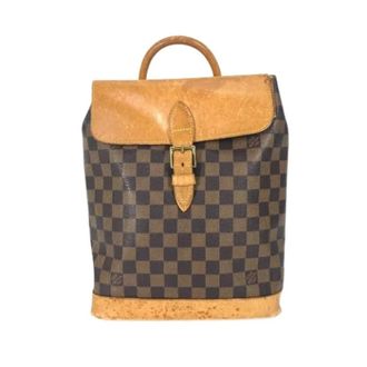 Louis Vuitton Pre-owned Damier Canvas Backpack - unisex - Louis Vuitton Vintage - Vintage Backpacks - Brown - ONE SIZE - Pre-owned