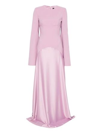Solace London Claudine maxi dress - women - Fabric - 10 - Pink