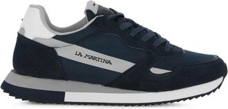 La Martina Schoenen, Heren, Blauw, 40 EU, Low Top Sneakers
