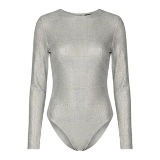 Twentyfourhaitch Donna, Top, Grigio, L, new