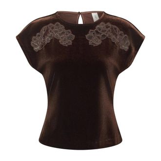 Part Two Blusa - Blouses & Shirts - Mujer - Marr&oacute;n - 2XL
