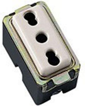 Trade Shop Trade Shop - Serie Magic Compatibile Interruttori Bipolari Unipolari Prese Compatibili Moduli