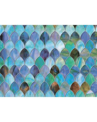 Brewster Home Fashions Peacock Window Premium Film