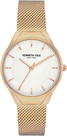 Kenneth Cole Womens KC50962002 Ladies Classic Watch - Gold - One Size