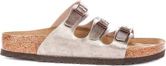 Birkenstock Florida Bs Regular Fit - female - Birkenstock - Sliders - Beige - 9 UK - Shoes