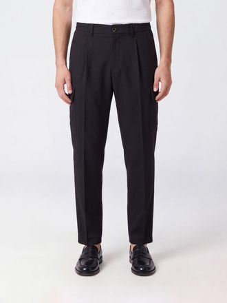 Herno Straight-Leg Cargo Trousers in Technical Fabric with Mid-Rise Waist